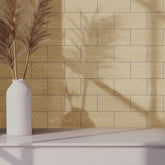 Light Brown Wallpapering Wood Paneling for Wall Decoration